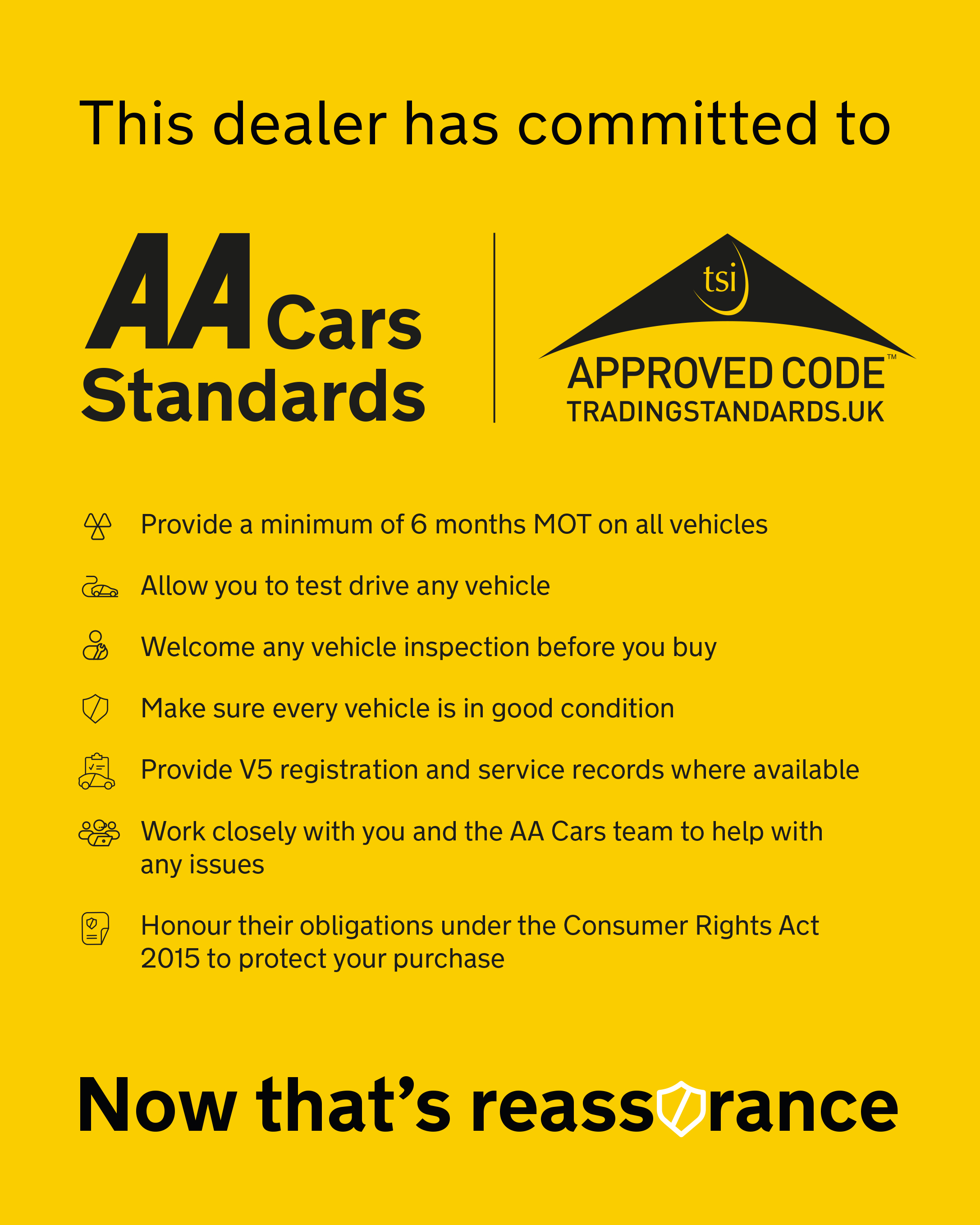 AA Car Standards